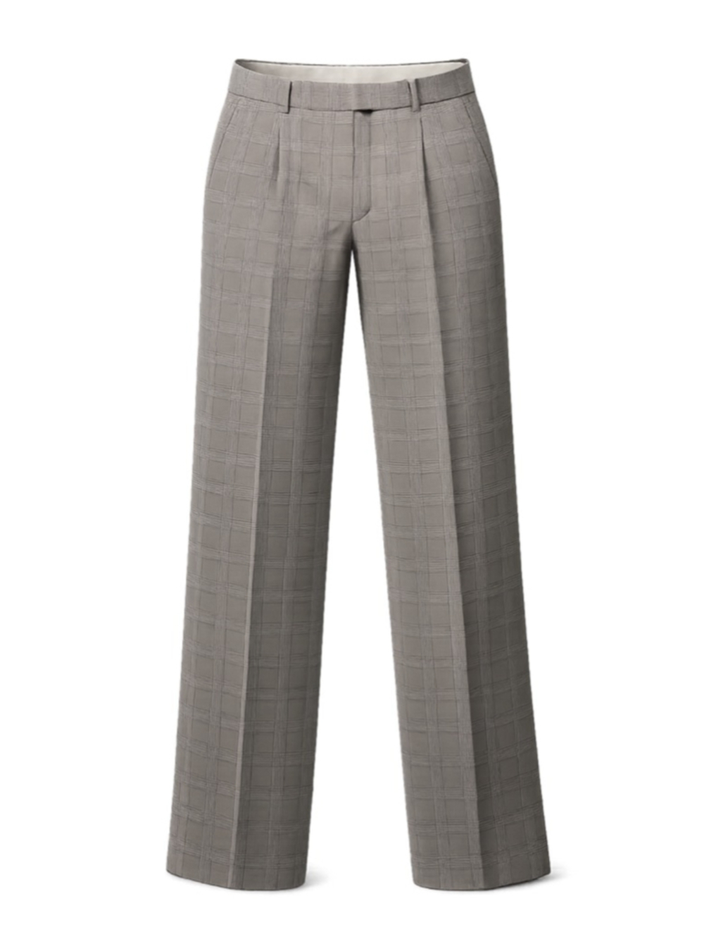 Women's American Eagle Gray Plaid Wide Leg Trousers Size 14
196